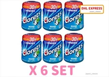 CLORETS XP GUM CLEAR MINT FLAVOR BOTTLE TYPE MONDELEZ JAPAN 140g X 6 SET