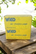 Lot of 2 Wiko CAR/W 500w 120V AV/Photo Projection Lamps Projector Bulbs NOS