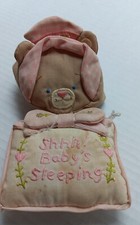 House Of Hatten Vintage Door Knob Cover Shhh Babys Sleeping Lots Of Wear