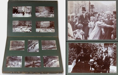 180 Fotos Sanitätsreise Deutschland um 1900 Krankenhäuser München Volksalbum