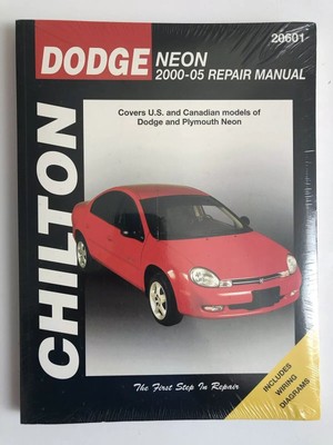 For Dodge Neon 2000 2005 Chilton Dodge Neon Repair Manual Ebay