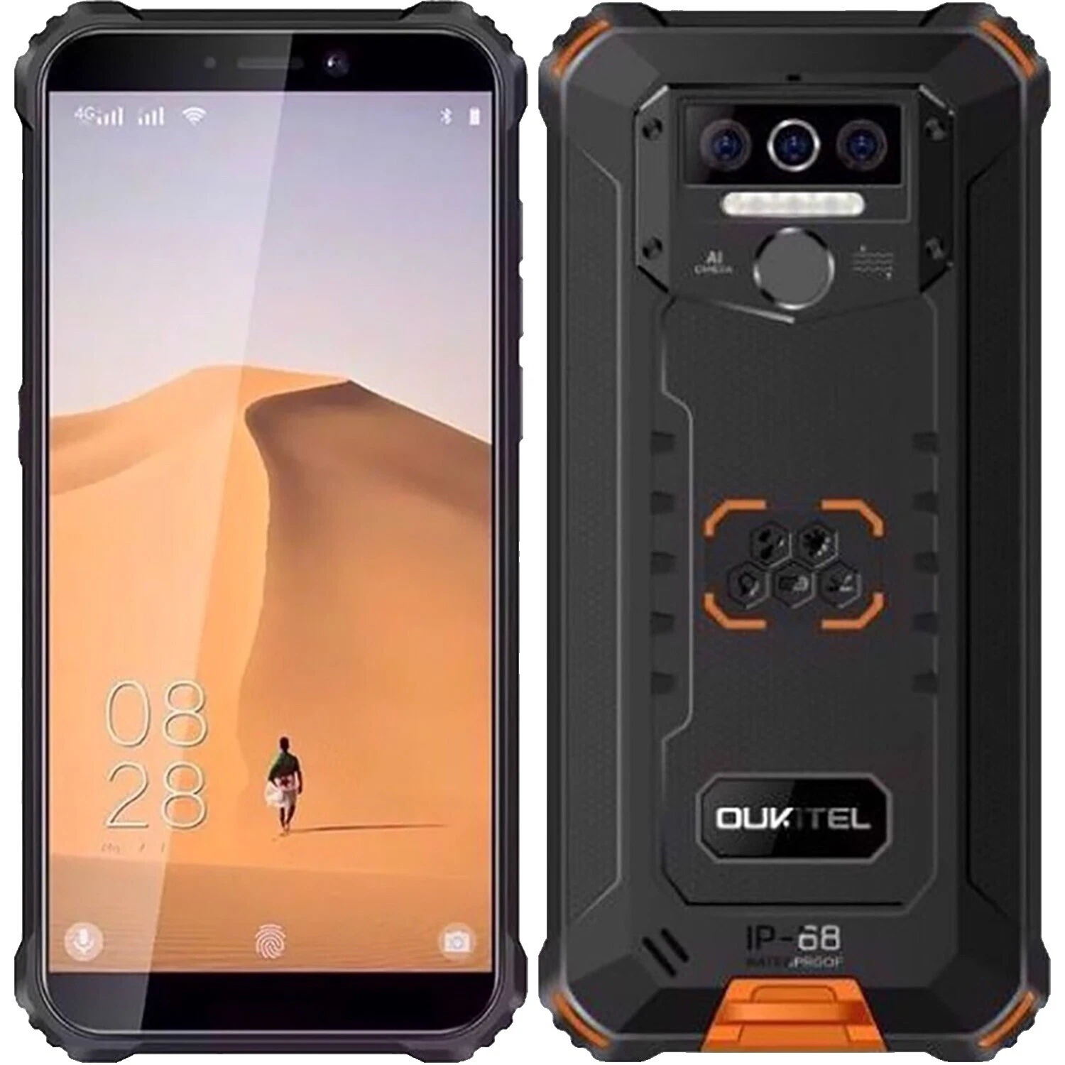 OUKITEL cuatro núcleos celulares y Smartphones