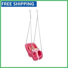 Convertible Snug 'n Secure Baby Swing in Magenta - Up to 50 lbs Capacity