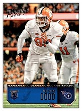 2016 Panini Prestige - Rookies Kevin Dodd #284 (RC) Rookie NFL Football Card. rookie card picture