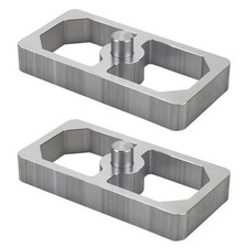 34 Inch Aluminum Extruded Leaf Spring Lowering Blocks - 2 Pack 34 Inch Aluminum Extruded Leaf Spring Lowering Blocks - 2 Pack