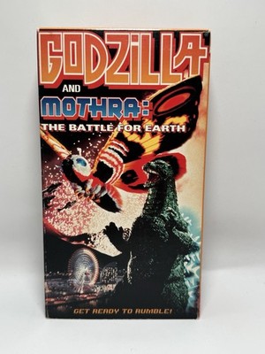 Godzilla and Mothra: The Battle for Earth (VHS, 1998) Get Ready To Rumble