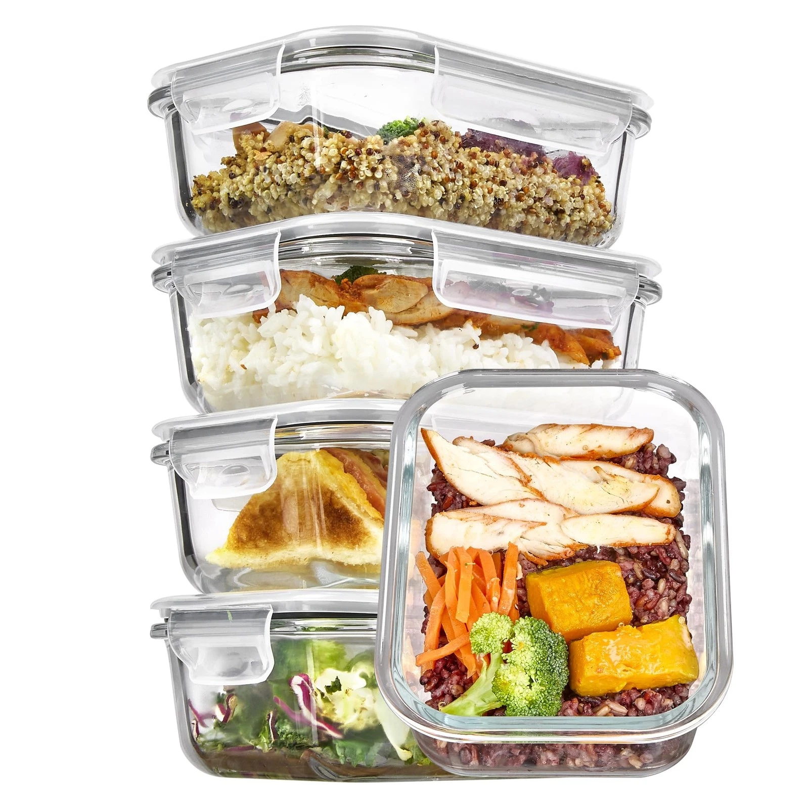 Vtopmart Glass Storage Containers