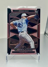 2020 Panini Chronicles - Obsidian Brendan McKay #4 Electric Etch Red /25 (RC)