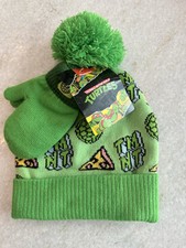 Character Toddler Printed Beanie and Mitten, 3-Piece Set