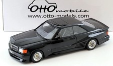 otto 1/18 Mercedes-Benz 560 SEC (C126) S-Class Koenig Specials black 1992
