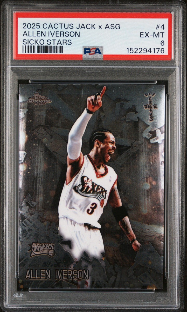 2025-26 Topps Chrome Cactus Jack X Nba All-Star Game - Sicko Stars