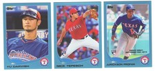 2013 Topps Update Wal Mart Blue Border - TEXAS RANGERS Team Set