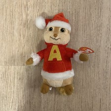 TY Beanie Babies Alvin and the Chipmunks - Alvin Plush with Tag Squeakquel 2011