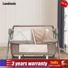 0-36 Months Electric Baby Crib Musical Cradle Infant Auto Swing W/ Safety Belt