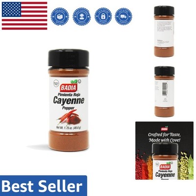 Versatile 1.75 oz Cayenne Pepper Powder - Spice Up Your Recipes, Gluten Free