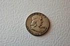 1953 Benjamin Franklin Half Dollar mint mark D