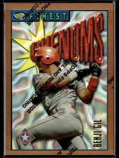 1996 Topps Finest Phenoms Benji Gil #82 Refractor