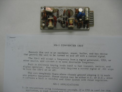 Glem 326-1 Konvertereinheit für 326G Controller mit Gebrauchsanweisung mit 23CH
