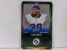 2025 NFL UNO Elite Alt Jersey WILD CARD Foil  #107 CAM LEWIS BUFFALO BILLS