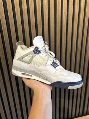 Nike Air Jordan 4 Retro Midnight Navy Gr 45 Original Mit Rechnung