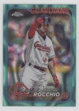 2024 Topps Chrome Aqua Lava Refractor 150/199 Brayan Rocchio #113 1g5k