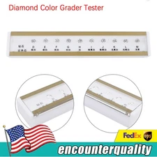 GIA Master Set 10CT Diamond Color Grading Grader Color Tester D-M Color 10 Color