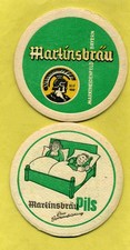Bierdeckel Martinsbräu Marktheidenfeld