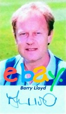 Official Barry Lloyd Brighton & Hove Albion Cigarette card personally signed.