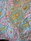 app 40 by 35"  handmade homemade Brightly Colored childs  blanket.  toys decor.  — photo 2