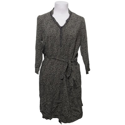 Cache Cache, Kleid, Größe: M, Beige/Schwarz, Print, Damen #3Wh