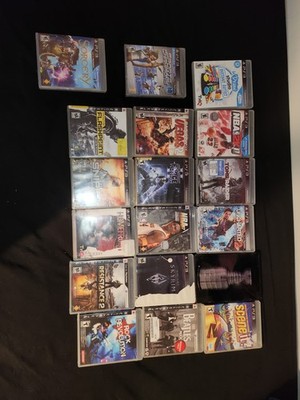 PS3 Games Bundle Lot Tomb Raider Star wars Skyrim