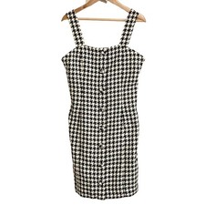 DEICY Tweed Mini Sleeveless Dress, Size 0, Black Women USED
