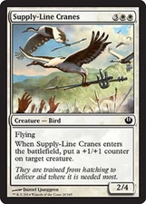 Supply-Line Cranes - Journey into Nyx #26/165 MTG Magic The Gathering