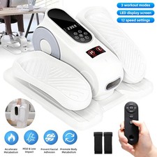 Untertisch Mini Crosstrainer Ellipsentrainer mit LCD-Monitor für Zuhause Fitness