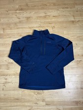 Rab Navy/Blue Nucleus 1/2 Zip Pullover Fleece Size Medium Men’s