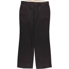 Vintage striped wide-leg slacks for men size W36