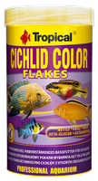 Tropical Cichlid Color Flakes 250Ml Futter Flockenfutter Farbfutter FüR Barsche