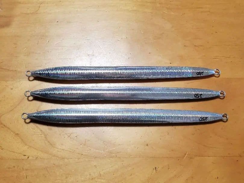 Kents Garage Nagi 250g Metal Jig 3 Piece Set Rare - Image 6