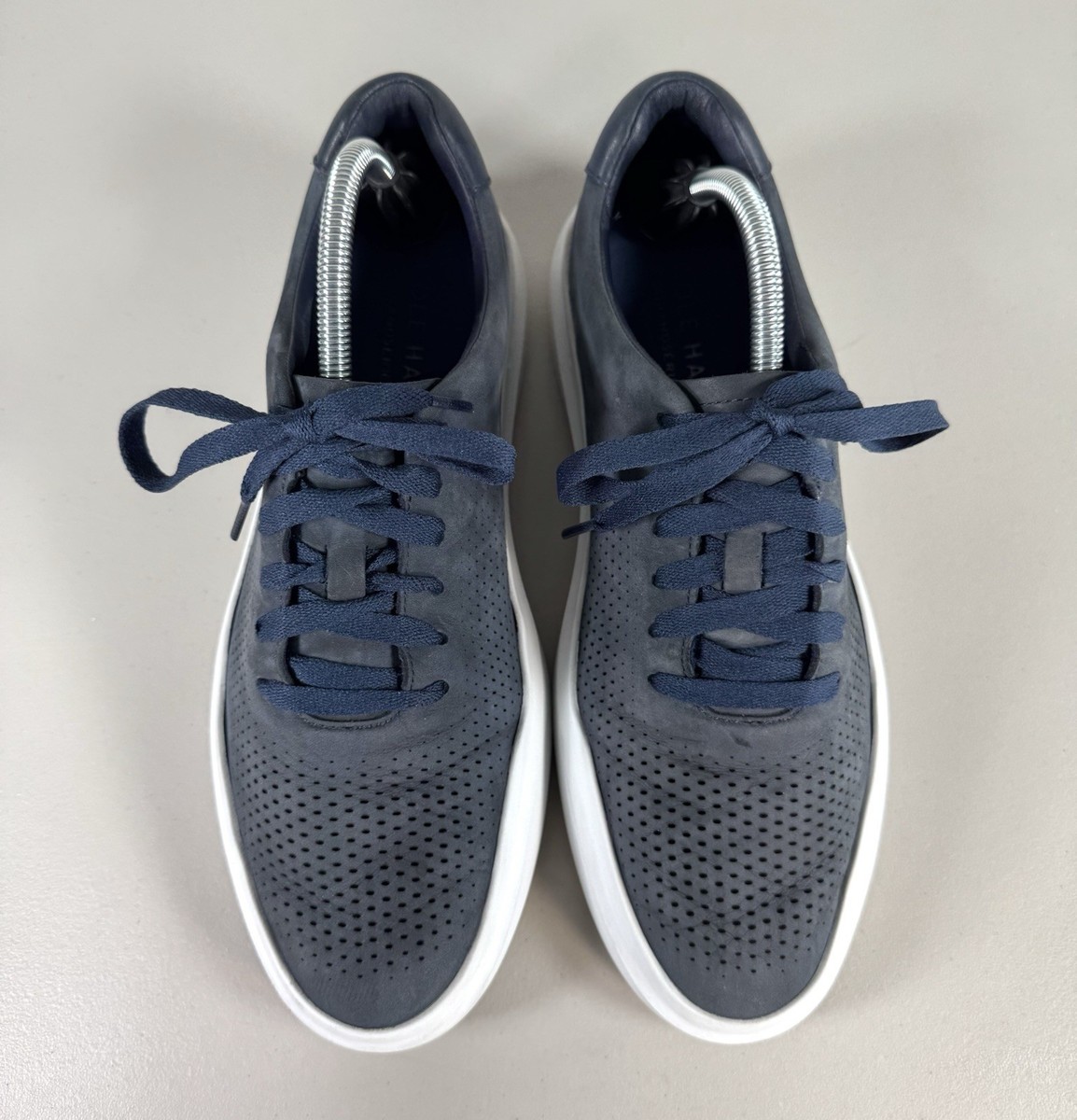 Cole Haan Mens Grandpro Rally Laser Cut Sneaker Navy White Size 9 Shoes New s-l400.jpg main image 2