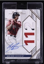 Rafael Devers 2022 Home run Kings Autograph Patch. 15/15 Topps Luminaries