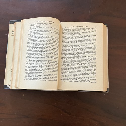 POINT COUNTER POINT by Aldous Huxley vintage 1928 MODERN LIBRARY hardcover HCDJ - Afbeelding 11 van 11