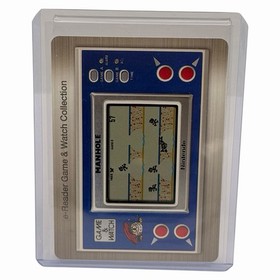 Nintendo e-Reader GBA Manhole Game & Watch Card 2002 Vintage