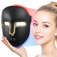 Red Light Therapy for Face Mask   LED Face Mask Light Therapy with Red Blue LED