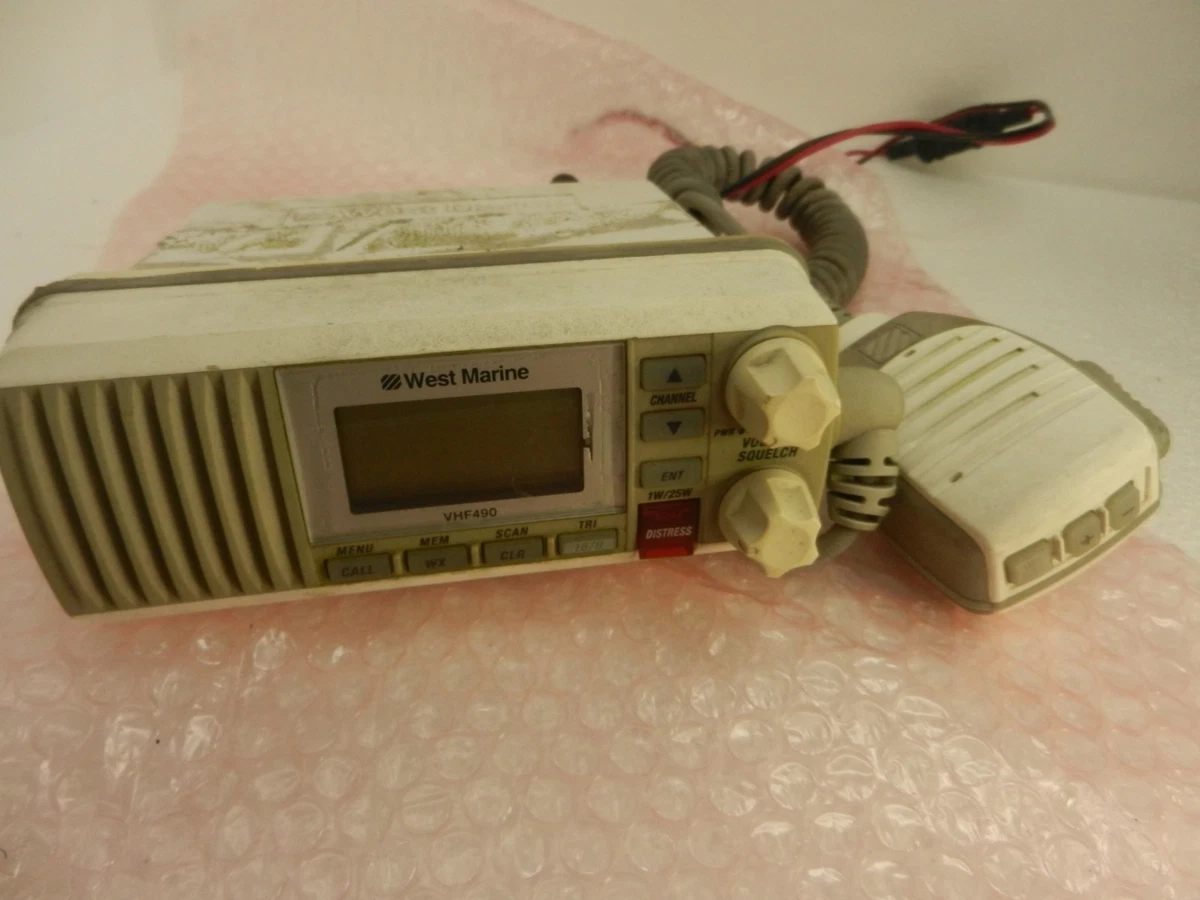 Radio VHF Marine West Marine VHF150 - Submersible - Testée - Occasion