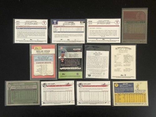 Texas Rangers (38) Karten Lot - RCs/Vets - Mostly 2022-25 - Inserts, #’d, Holo - Bild 6 von 20