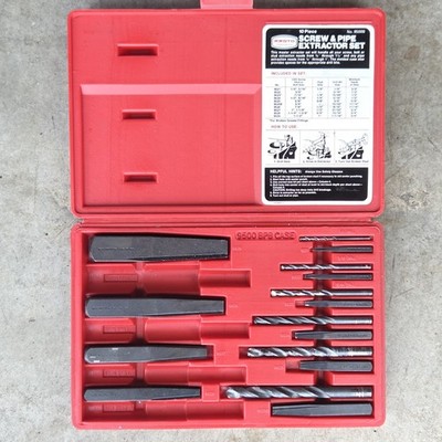 Proto Screw & Pipe Extractor Set No. 9500B USA Made Incomplete