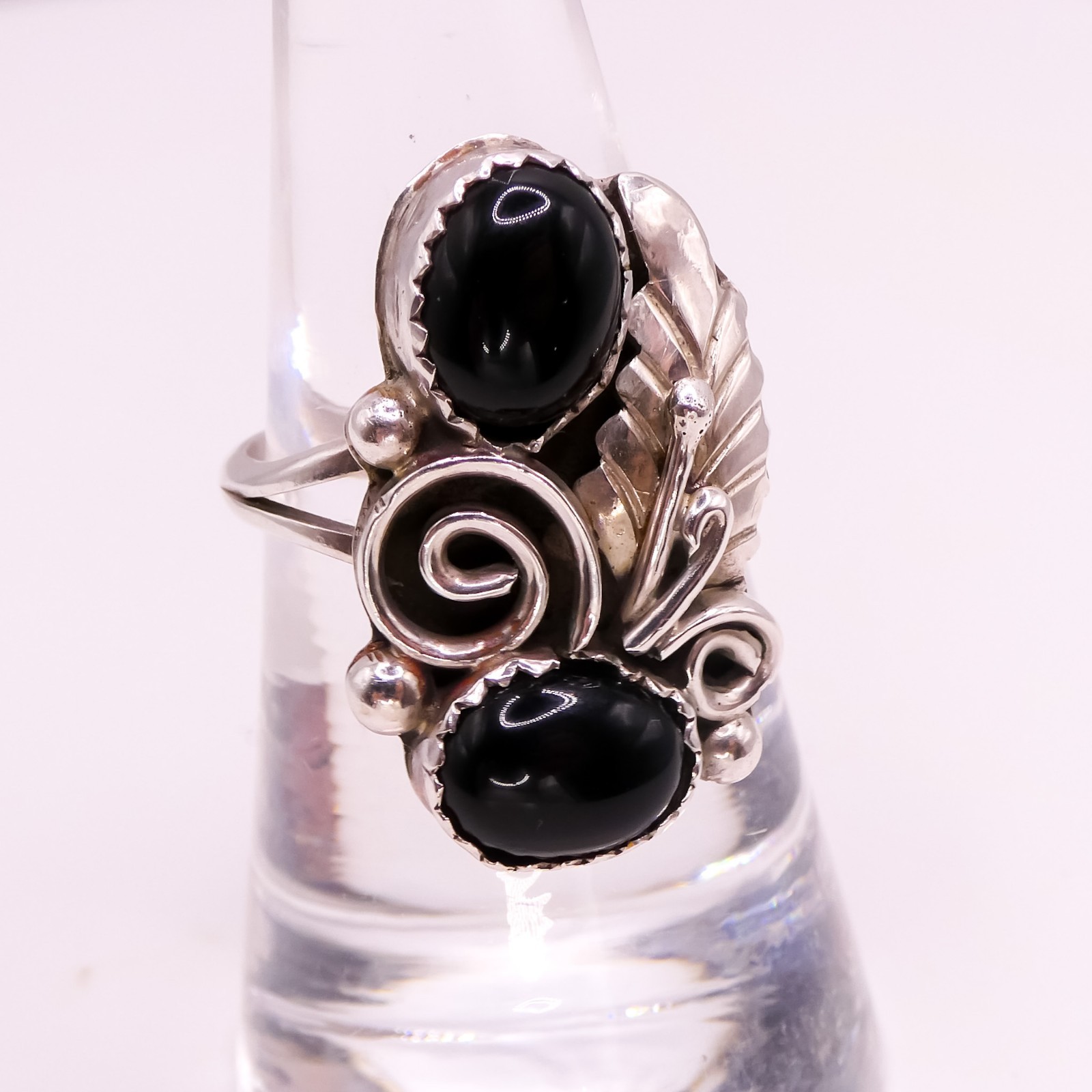 Native American Sterling Silver 925 Split Shank O… - image 2