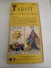 Vintage 1970s Tarot Fortune Telling Game with 1JJ Swiss Complete