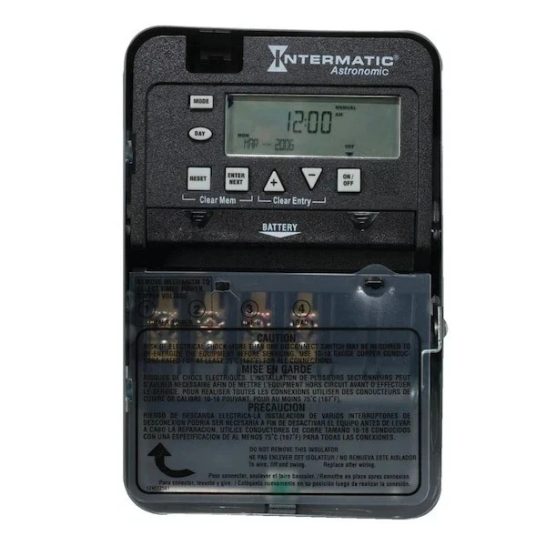 Intermatic Et8015c Electronic Timer, Astro 7 Days, Spst PREVIOUSLY OWNED
