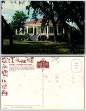 Beauvoir Jefferson Davis Shrine Biloxi MS Postcard